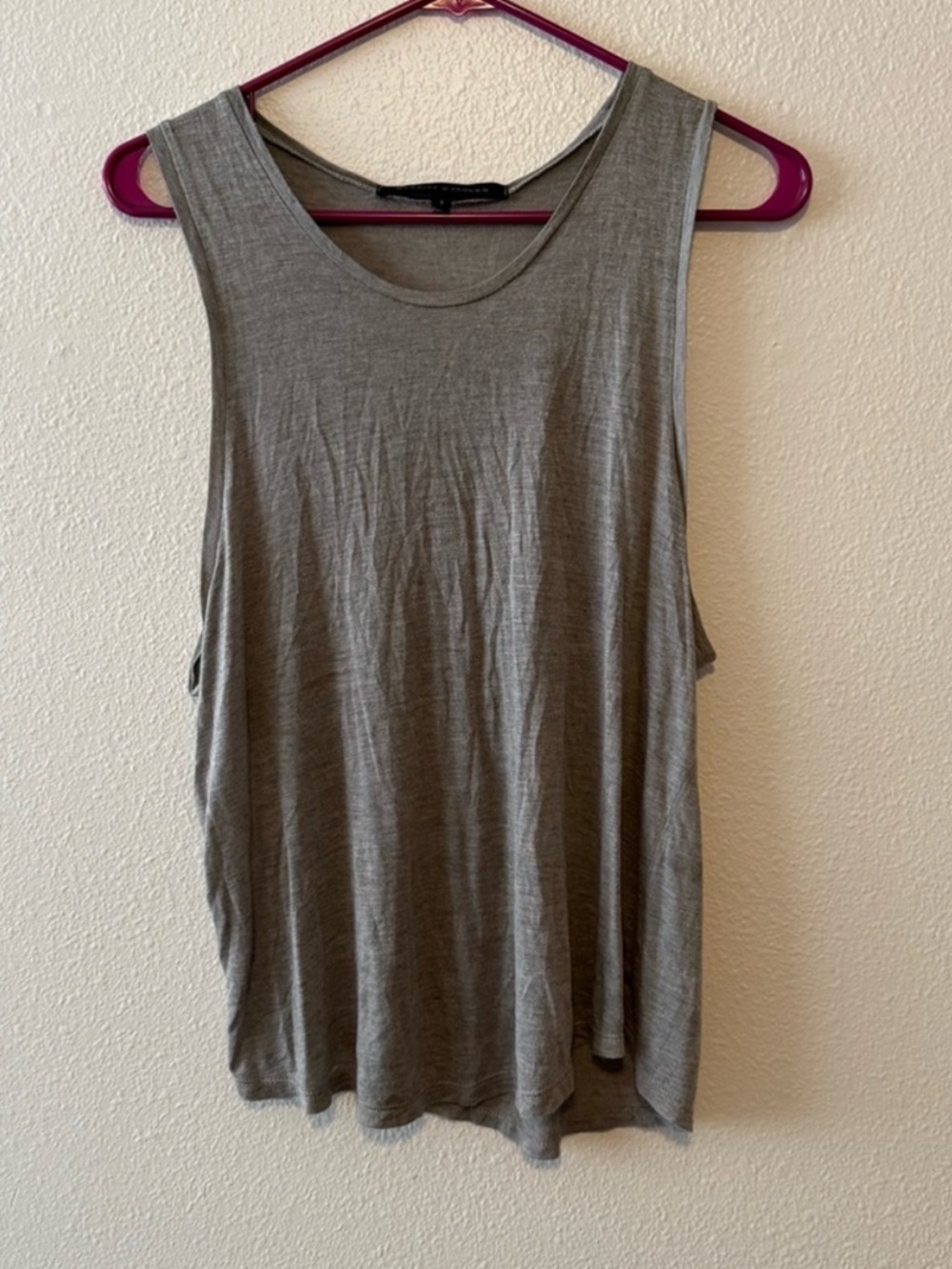 Merritt Charles Blain Tank | Grey Sleeveless Tank